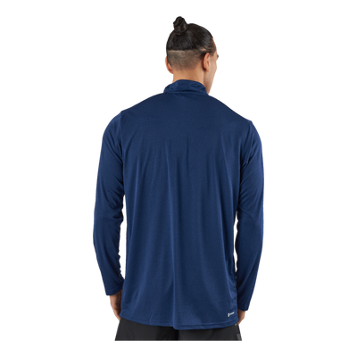 Train Essentials Seasonal Training 1/4-Zip Long Sleeve Sweatshirt Dark Blue