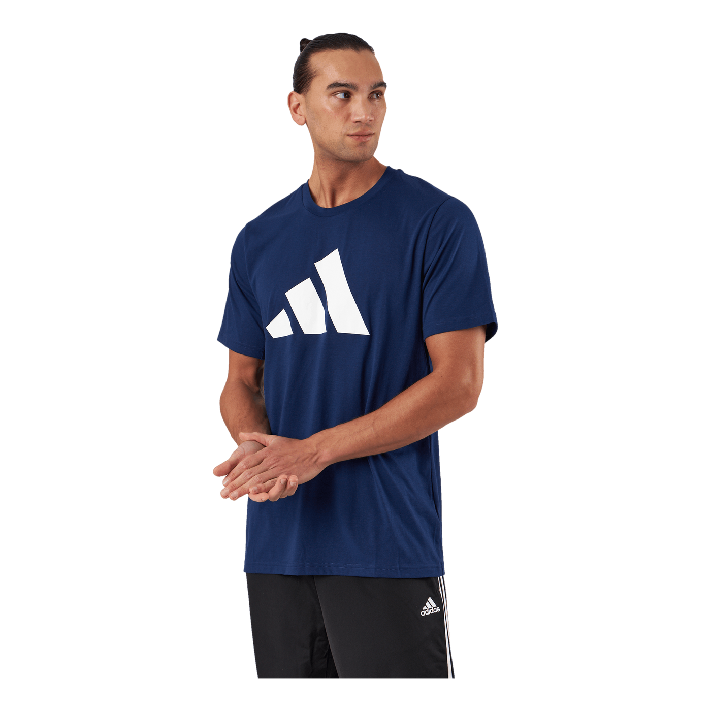 Train Essentials Feelready Logo Training T-Shirt Dark Blue