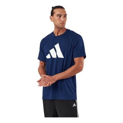 Train Essentials Feelready Logo Training T-Shirt Dark Blue