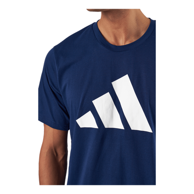 Train Essentials Feelready Logo Training T-Shirt Dark Blue