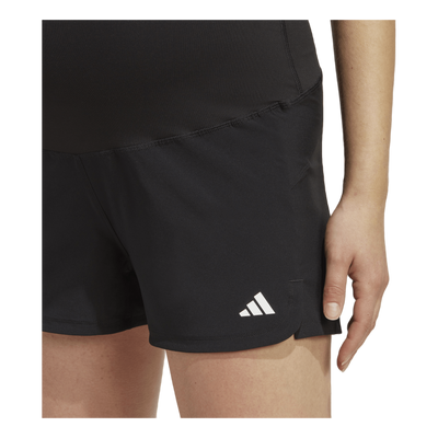 Pacer AEROREADY Train Essentials Woven Shorts (Maternity) Black