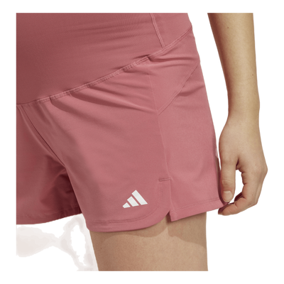 Pacer AEROREADY Train Essentials Woven Shorts (Maternity) Pnkstr/White