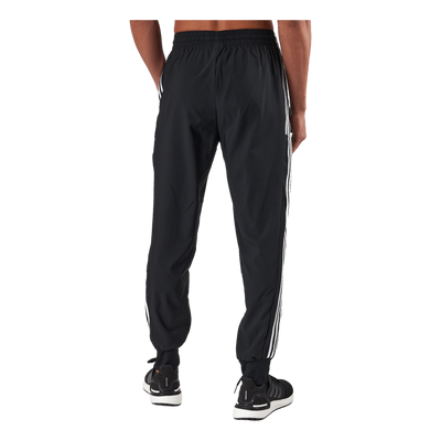 AEROREADY Essentials Tapered Cuff Woven 3-Stripes Joggers Black