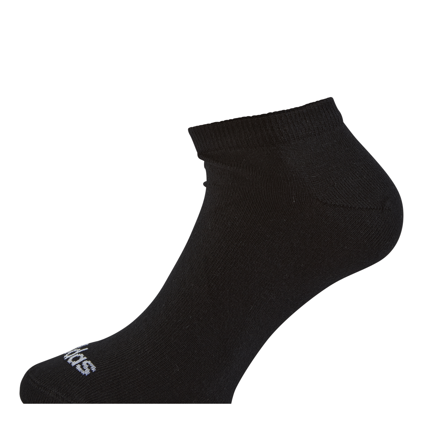 Thin Linear Low-Cut Socks 3 Pairs Black