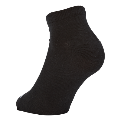 Thin Linear Low-Cut Socks 3 Pairs Black