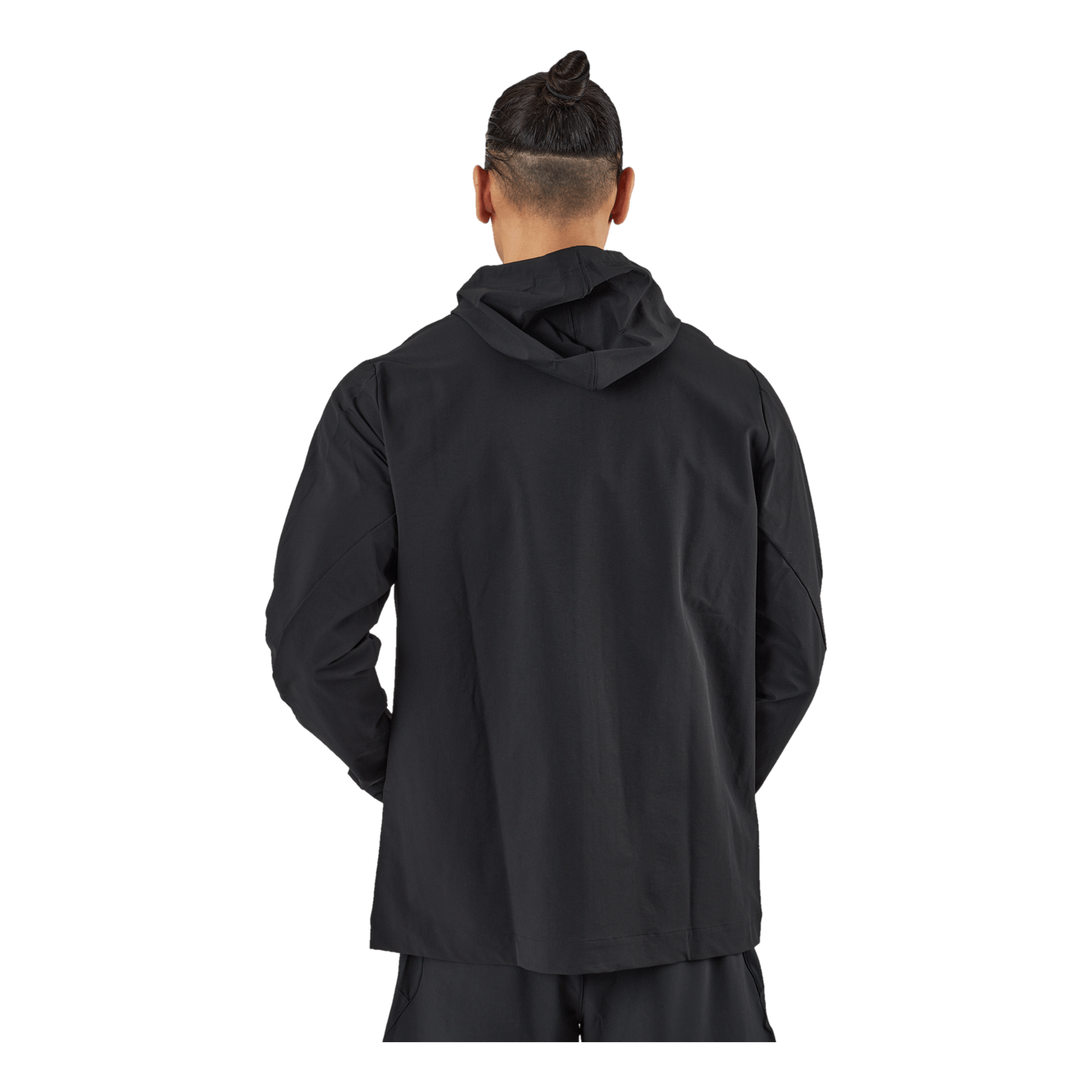 Performance Woven Zip-Up Jacket Black