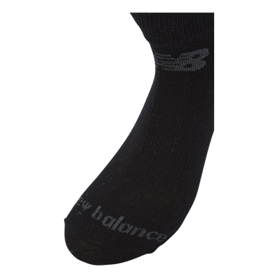 New Balance 3 Pack Ankle Socks Black