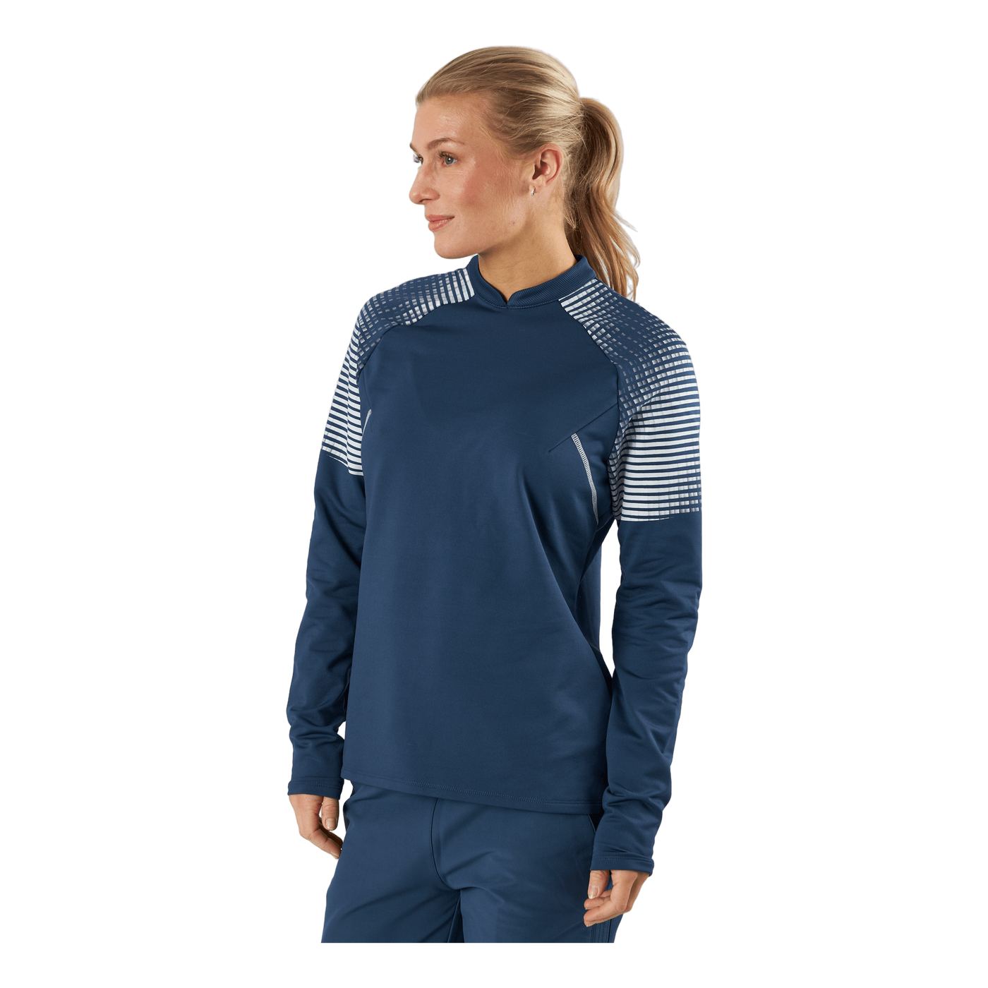 COLD.RDY Long-Sleeve Top Mock Long-Sleeve Top Crew Navy