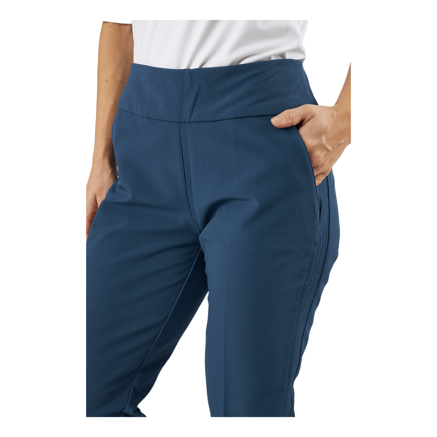 Winter Weight Pull-On Golf Trousers Crew Navy