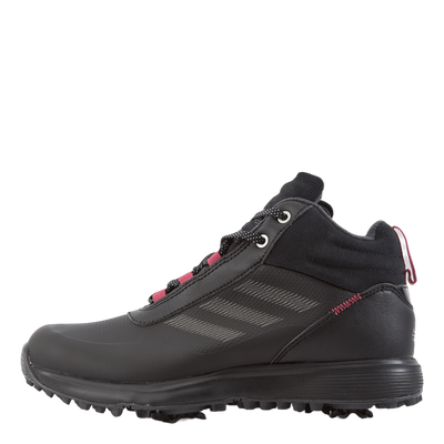 S2G Mid-Cut Golf Shoes Core Black / Dark Silver Metallic / Wild Pink