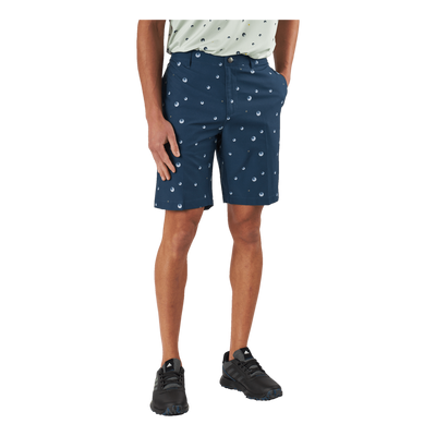 Ultimate365 Allover Print 9-Inch Golf Shorts Crew Navy / Grey One / Hemp