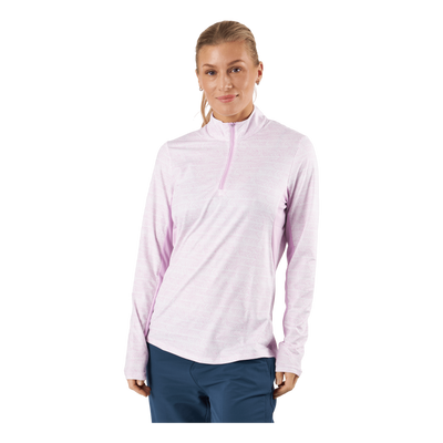 Ultimate365 Polo Long-Sleeve Top Bliss Lilac