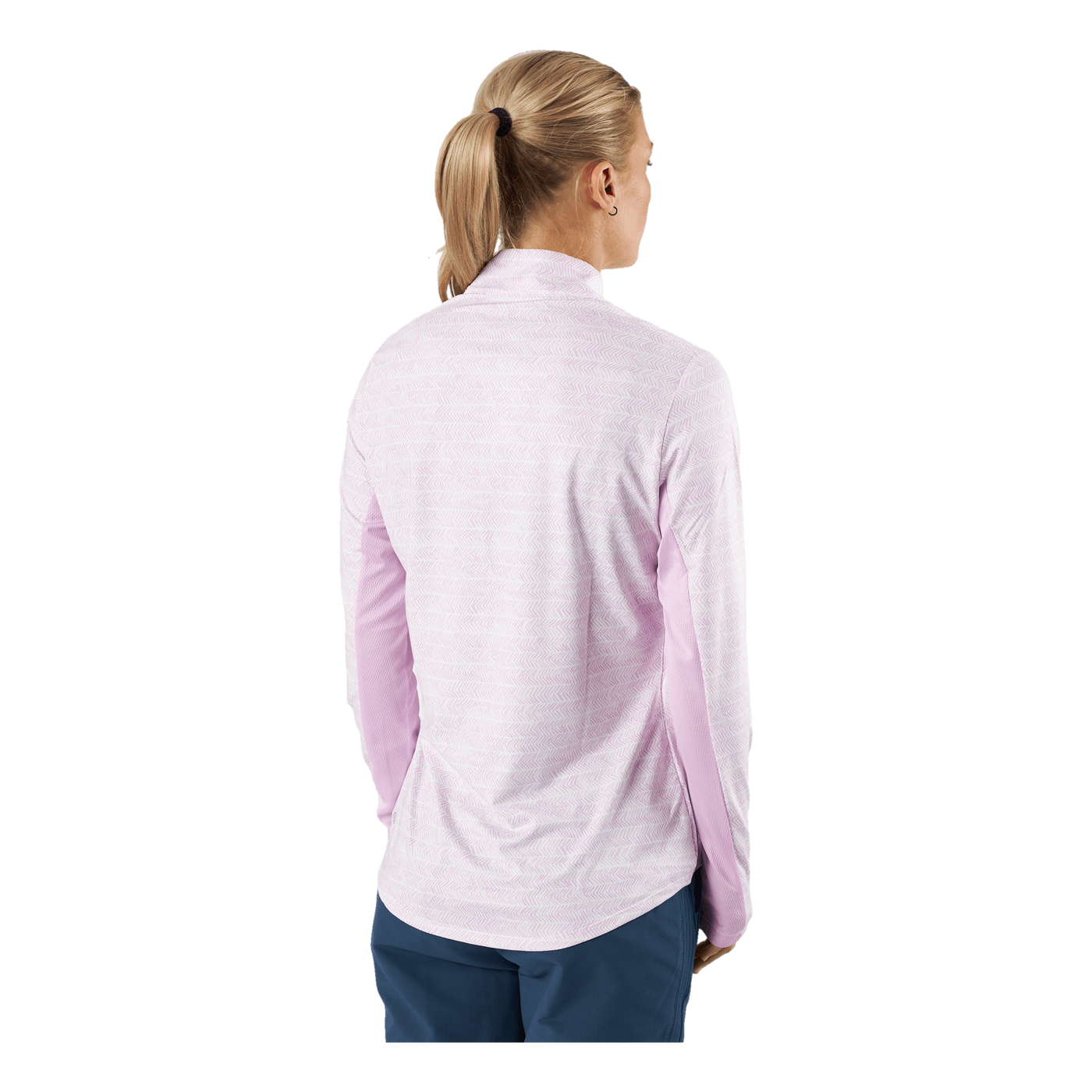 Ultimate365 Polo Long-Sleeve Top Bliss Lilac