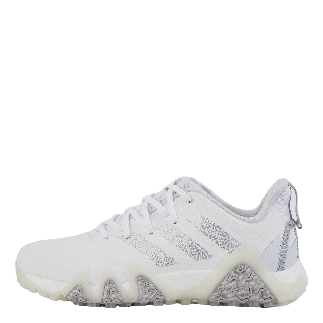 Codechaos 22 Spikeless Golf Shoes Cloud White / Silver Metallic / Grey Two