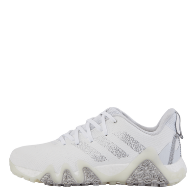 Codechaos 22 Spikeless Golf Shoes Cloud White / Silver Metallic / Grey Two