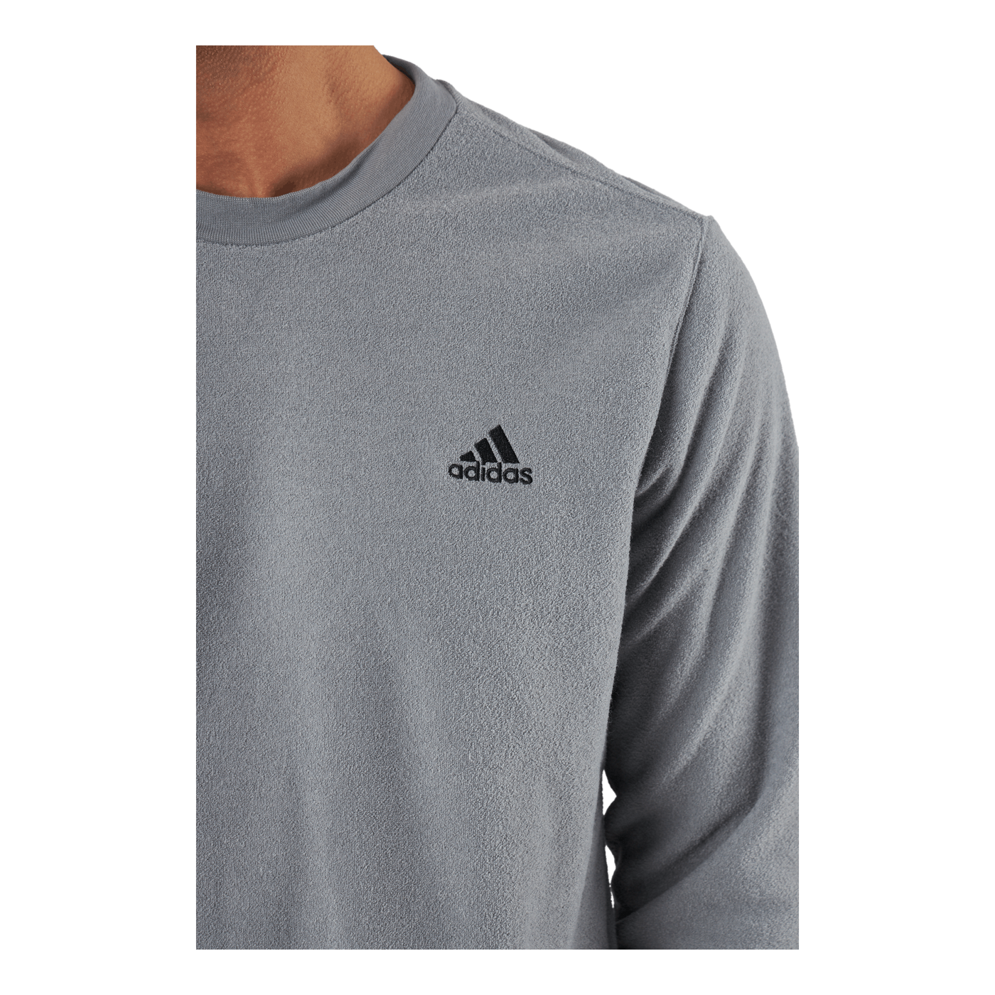 Core Crew Sweatshirt Grey Three