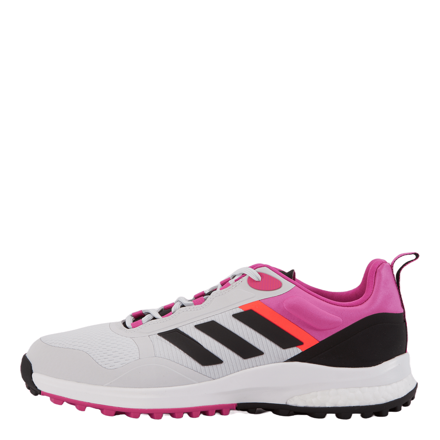 Zoysia Golf Shoes Dash Grey / Core Black / Lucid Fuchsia