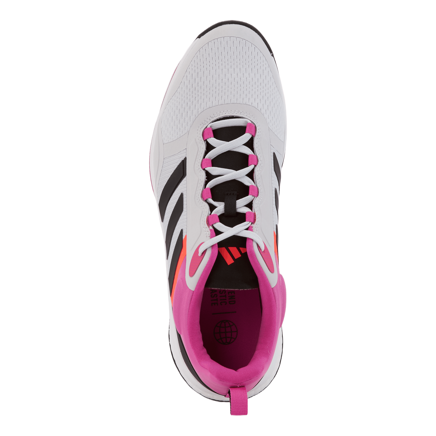 Zoysia Golf Shoes Dash Grey / Core Black / Lucid Fuchsia