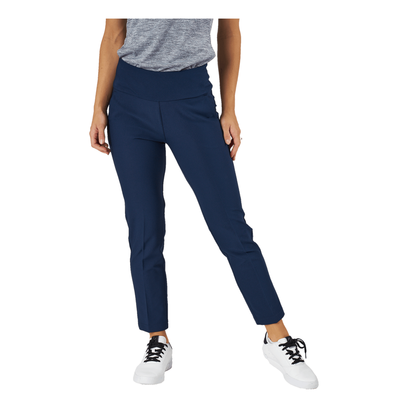 Pull-On Ankle Trousers Collegiate Navy