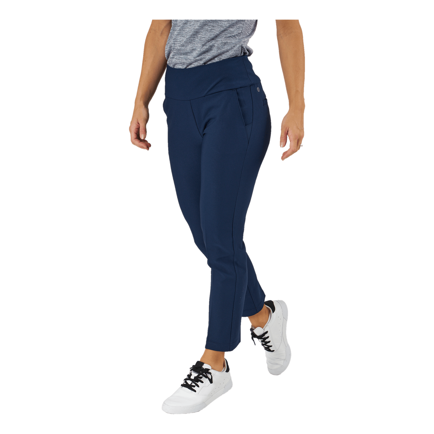 Pull-On Ankle Trousers Collegiate Navy