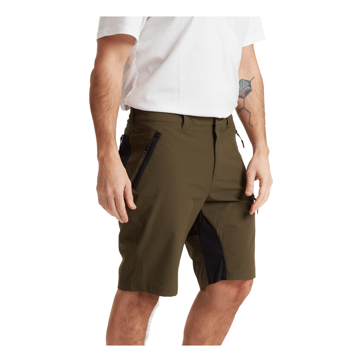 Flexi Reco Shorts Dark Olive