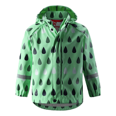 Vesi Raincoat White/Green