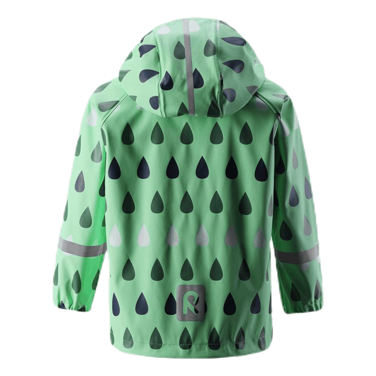 Vesi Raincoat White/Green