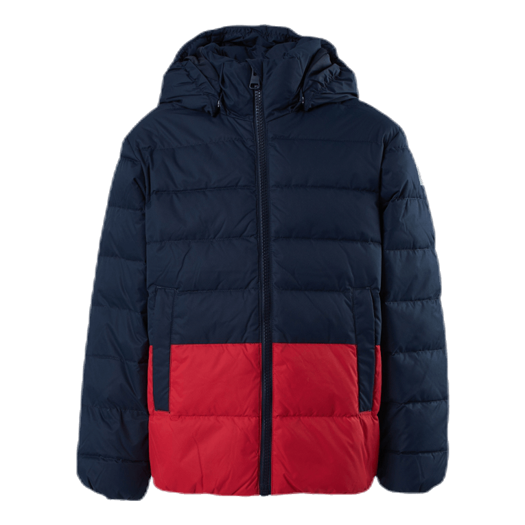 Amund Down Jacket Blue/Red