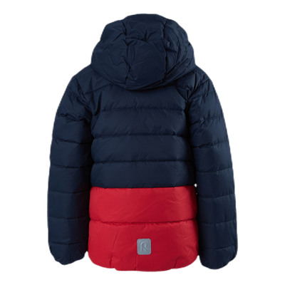 Amund Down Jacket Blue/Red