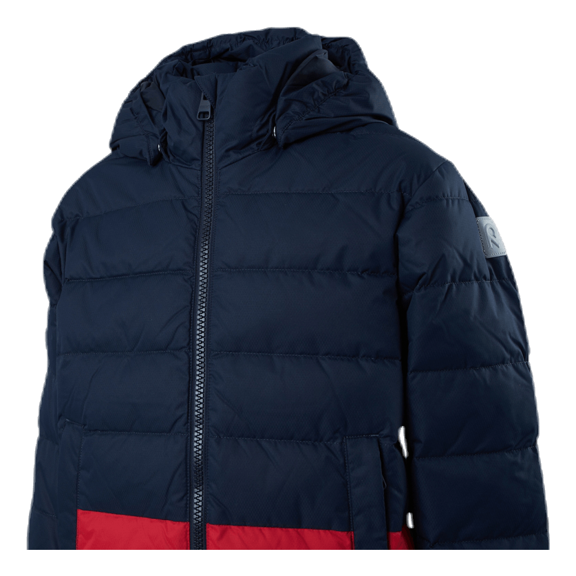 Amund Down Jacket Blue/Red