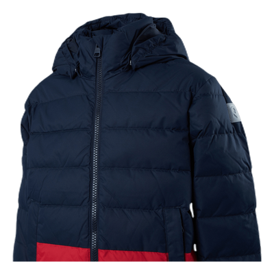 Amund Down Jacket Blue/Red