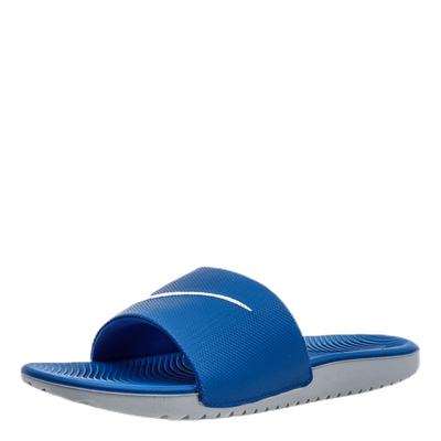 Kawa Little/Big Kids' Slides HYPER COBALT/WHITE