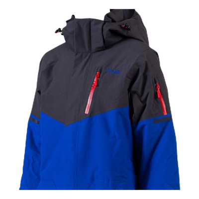 Knyken Insulated Youth Jacket Blue/Grey