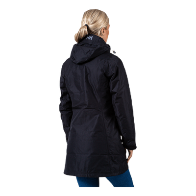 Long Belfast Winter Jacket Black