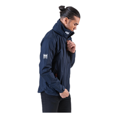 Crew Hooded Jacket Blue