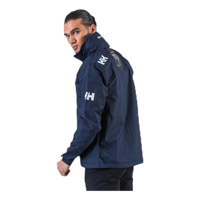 Crew Hooded Jacket Blue