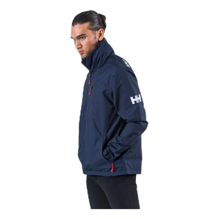 Crew Hooded Jacket Blue