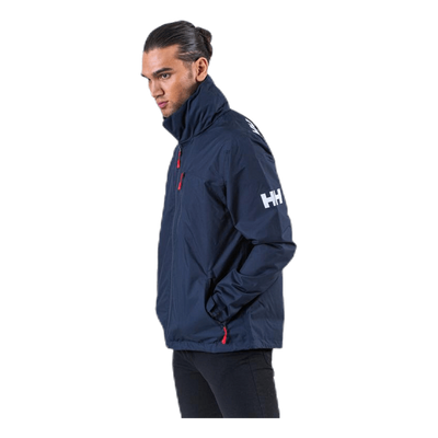 Crew Hooded Jacket Blue