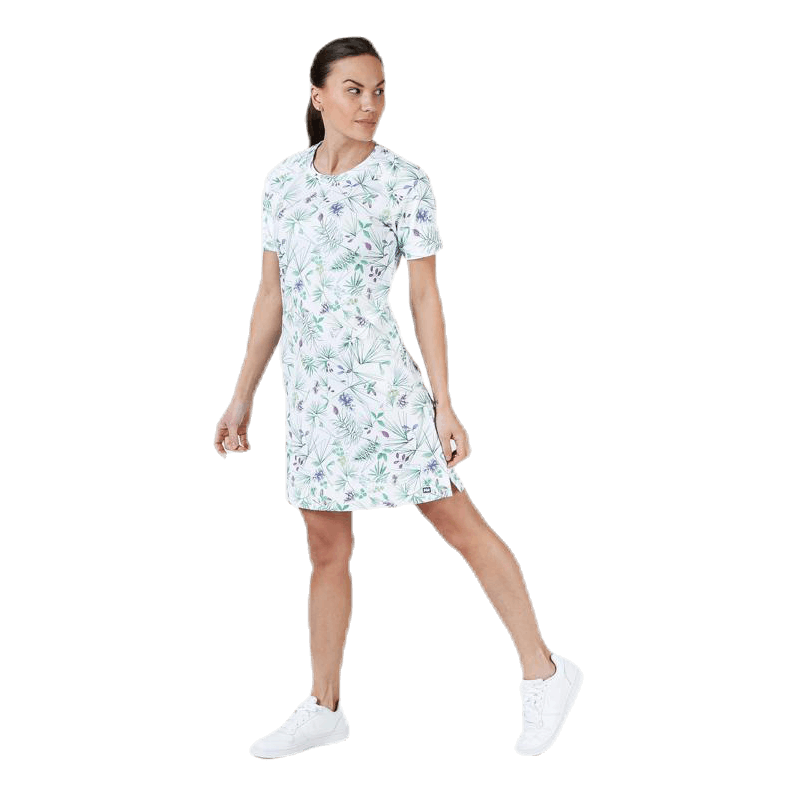 Malla Dress White/Green