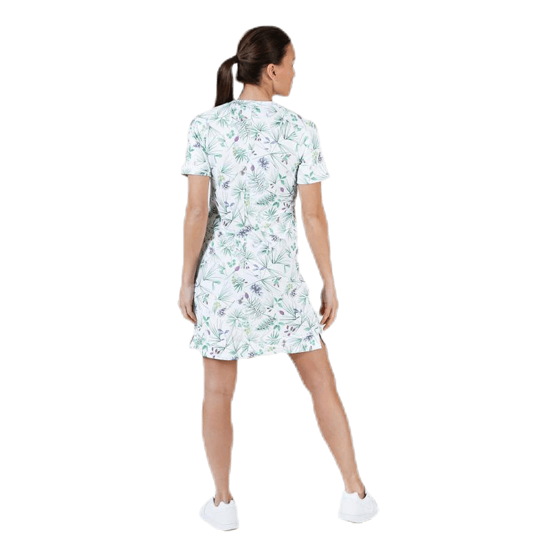 Malla Dress White/Green