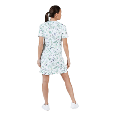 Malla Dress White/Green