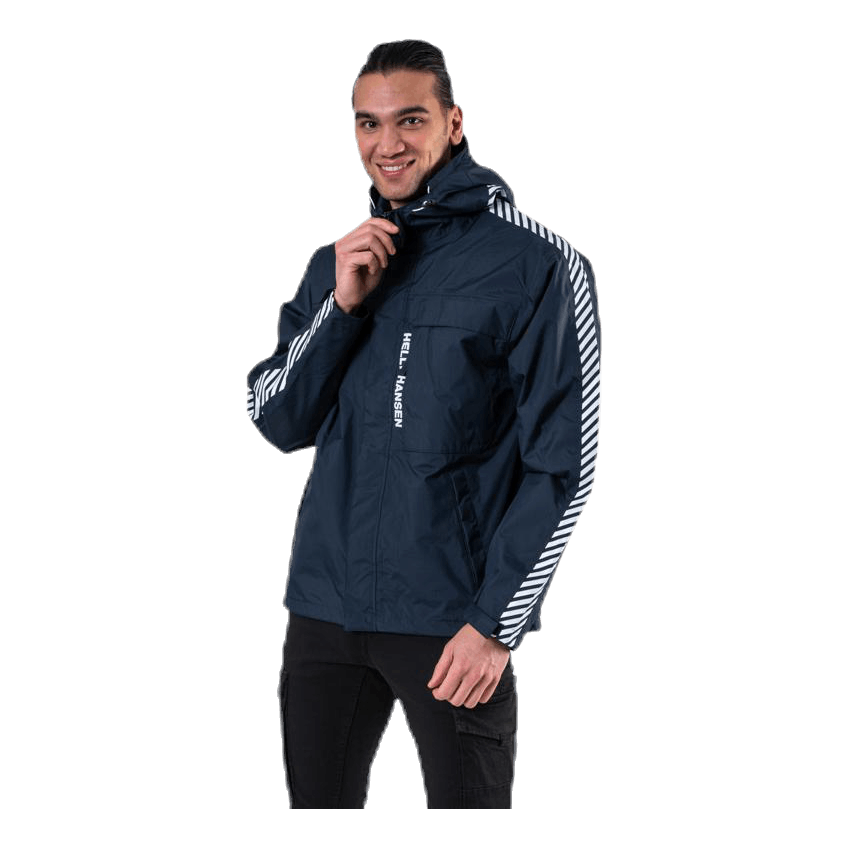 Vector Packable Rain Jacket Blue