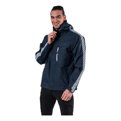 Vector Packable Rain Jacket Blue