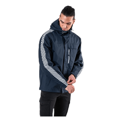 Vector Packable Rain Jacket Blue