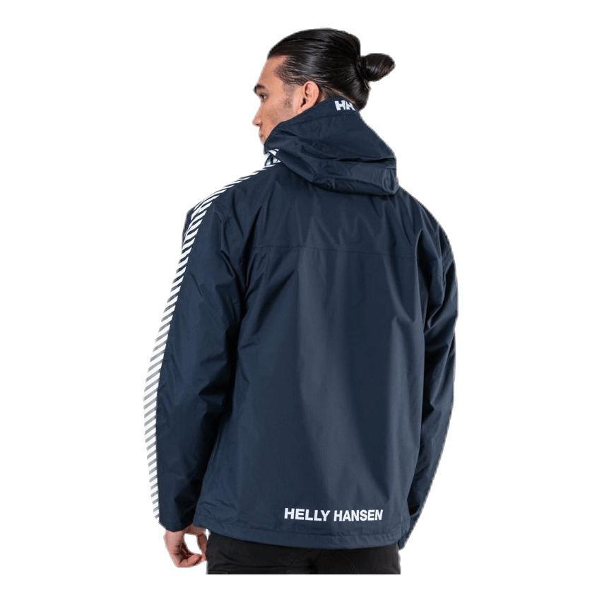 Vector Packable Rain Jacket Blue