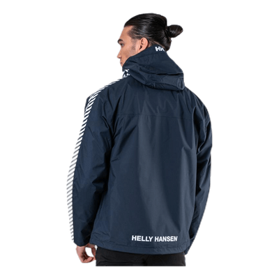 Vector Packable Rain Jacket Blue