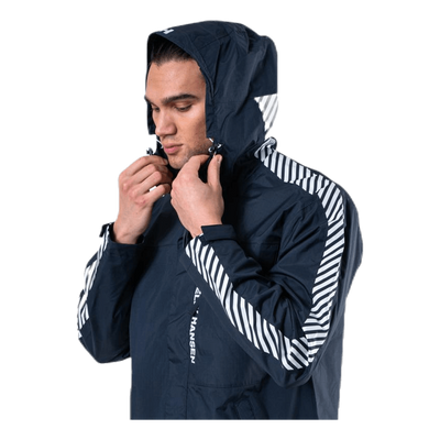 Vector Packable Rain Jacket Blue