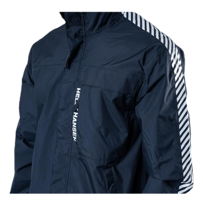 Vector Packable Rain Jacket Blue