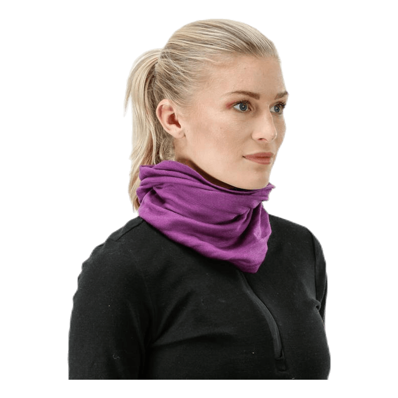 Solid Wool Tube Purple