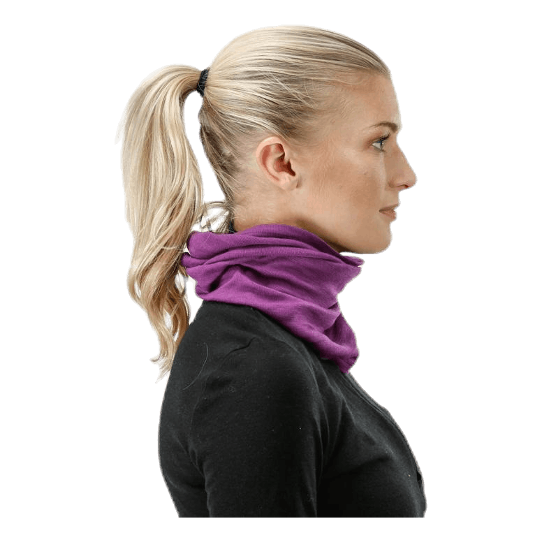 Solid Wool Tube Purple